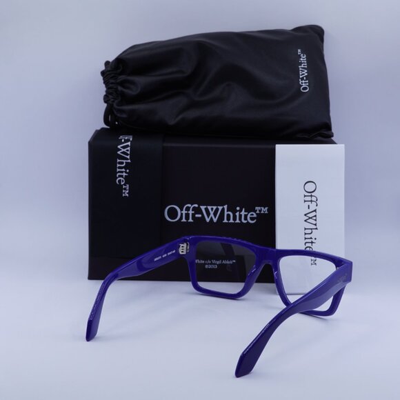 🕶️ New Off-White OERJ075 STYLE 75 4500 Eyeglasses - Blue Frame 53mm